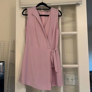 Naked zebra pink/purple skirt romper.